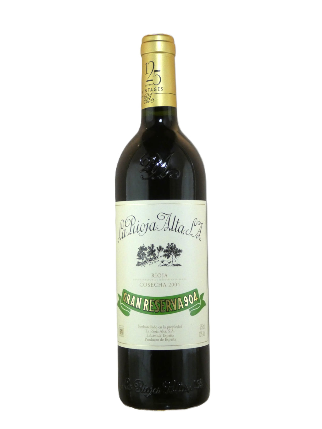 La Rioja Alta S.A. Gran Reserva 904 - 2004 (750ml)