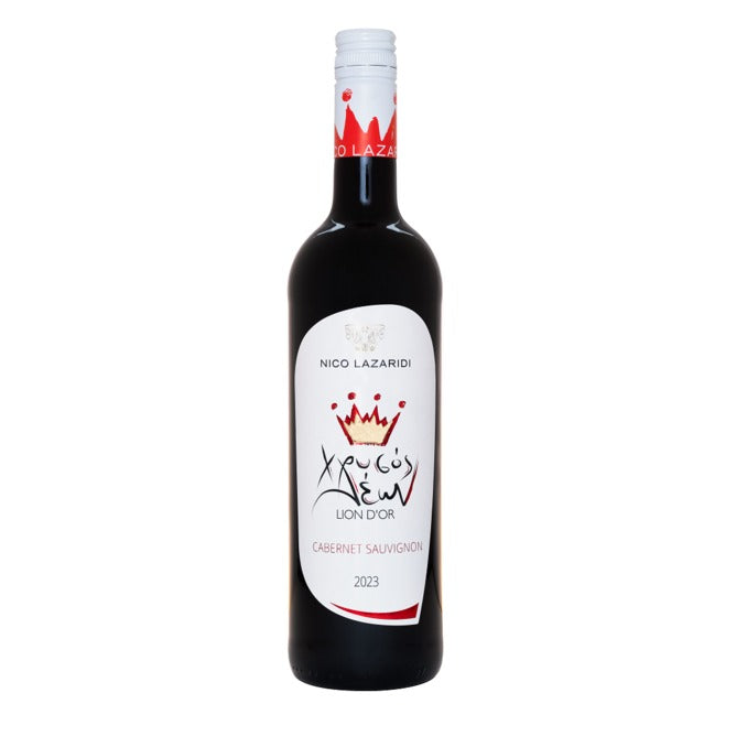 Nico Lazaridi Cabernet Sauvignon Lion D'or IGP Pangeon - 2023 (750ml)