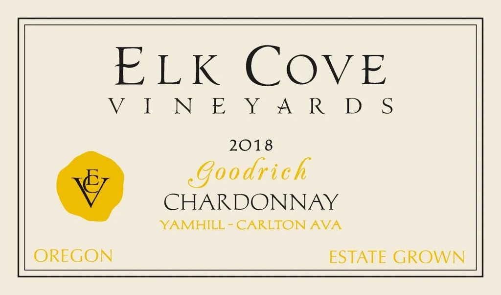 Elk Cove Chardonnay Goodrich Vyd - 2018 (750ml)