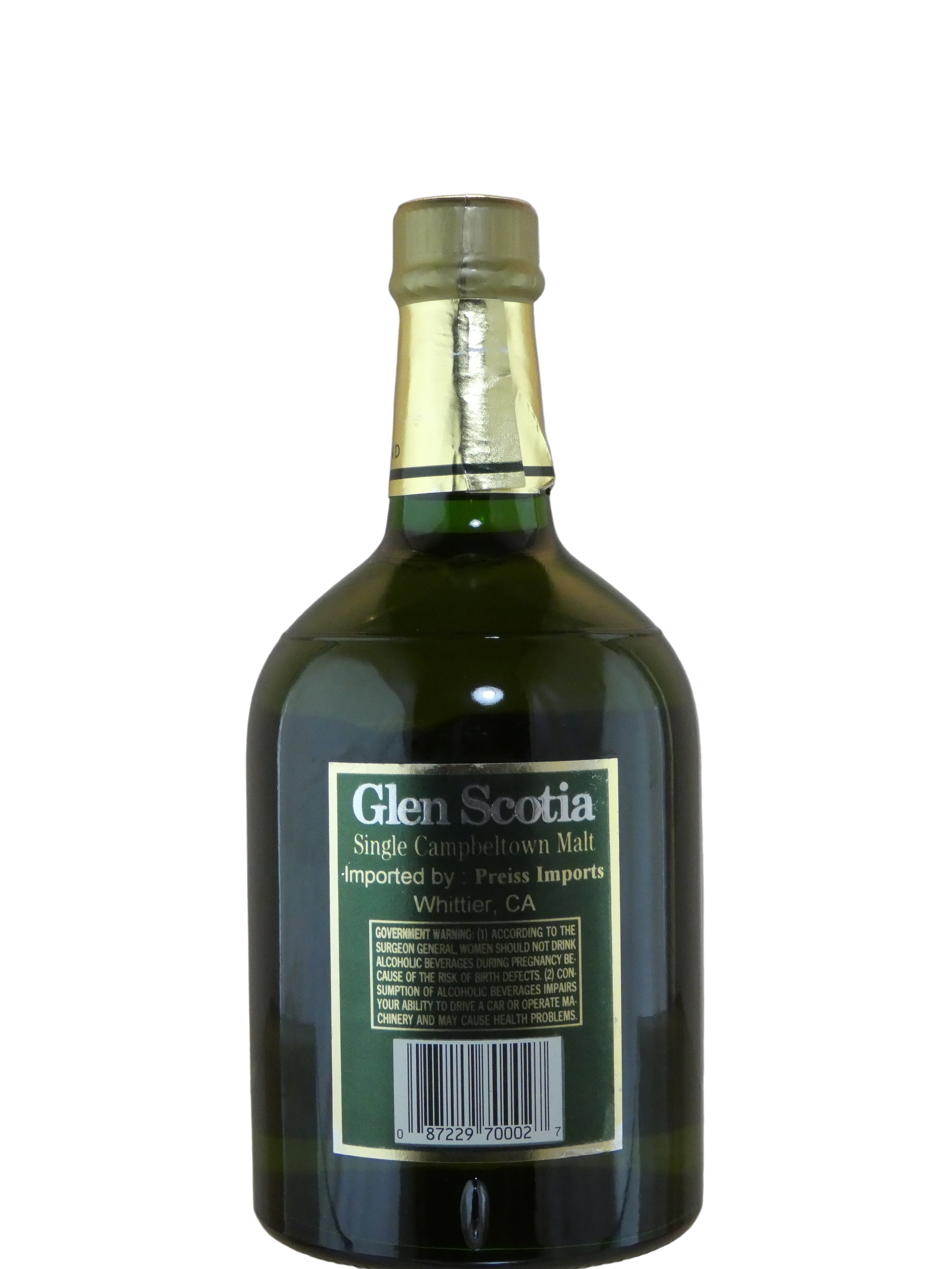 Glen Scotia 17 Year Old Single Malt Scotch Whisky (750ml)