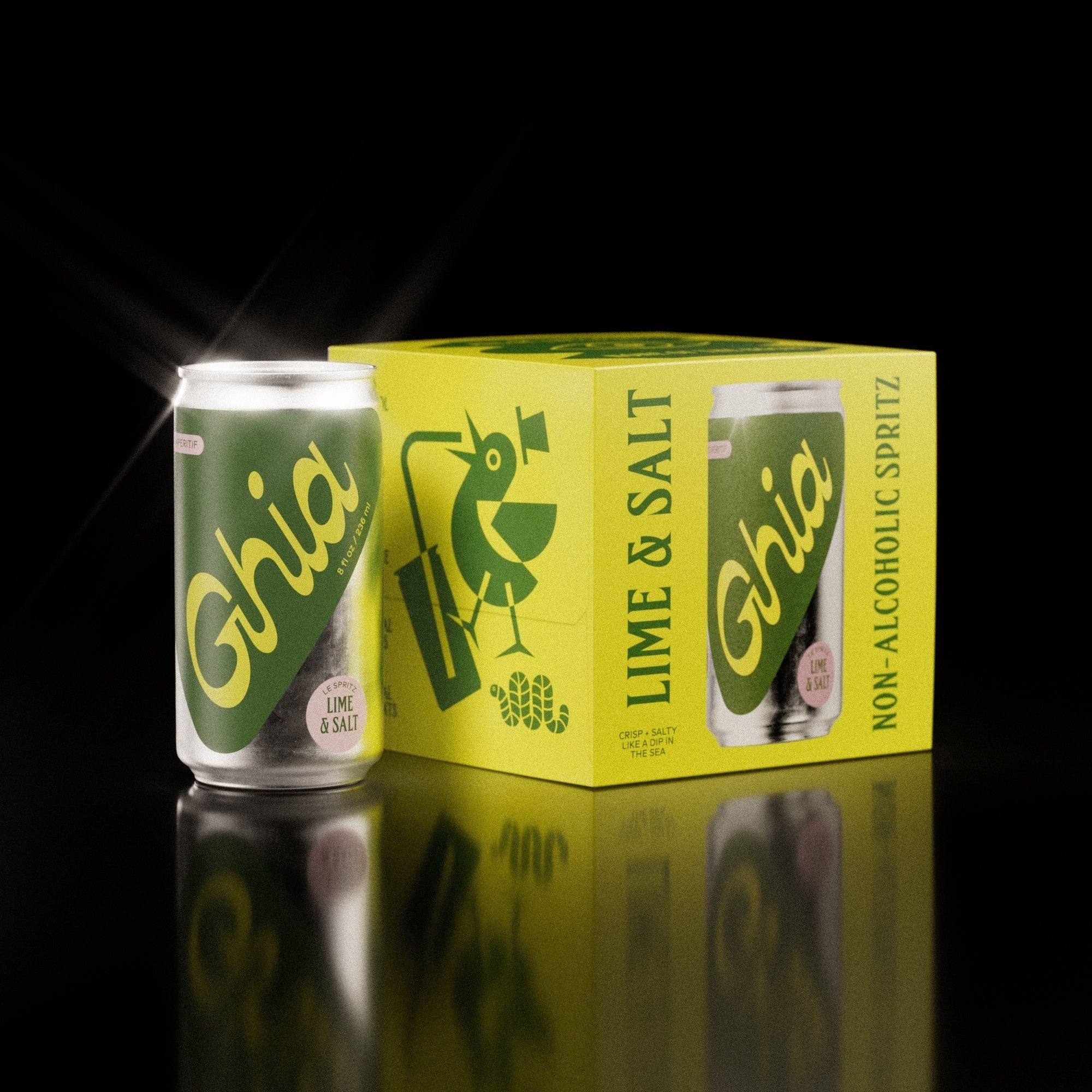 Ghia Le Spritz Lime & Salt (NA) (4x250ml)