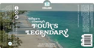Other Half Brewing Threes Company, Fours Legendary Hazy DIPA(16oz Can 4pk)