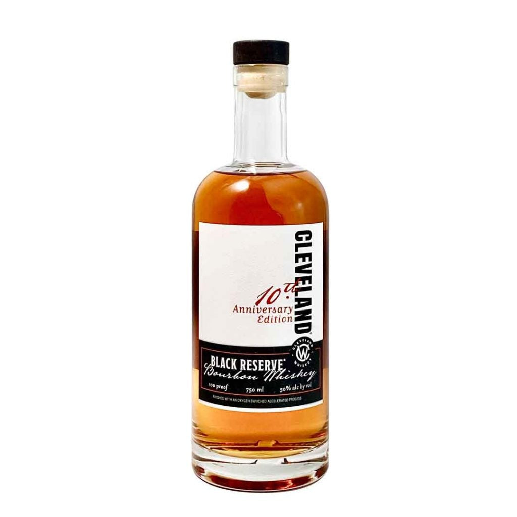 Cleveland 10th Anniversary Edition Black Reserve Bourbon Whiskey (750ml)