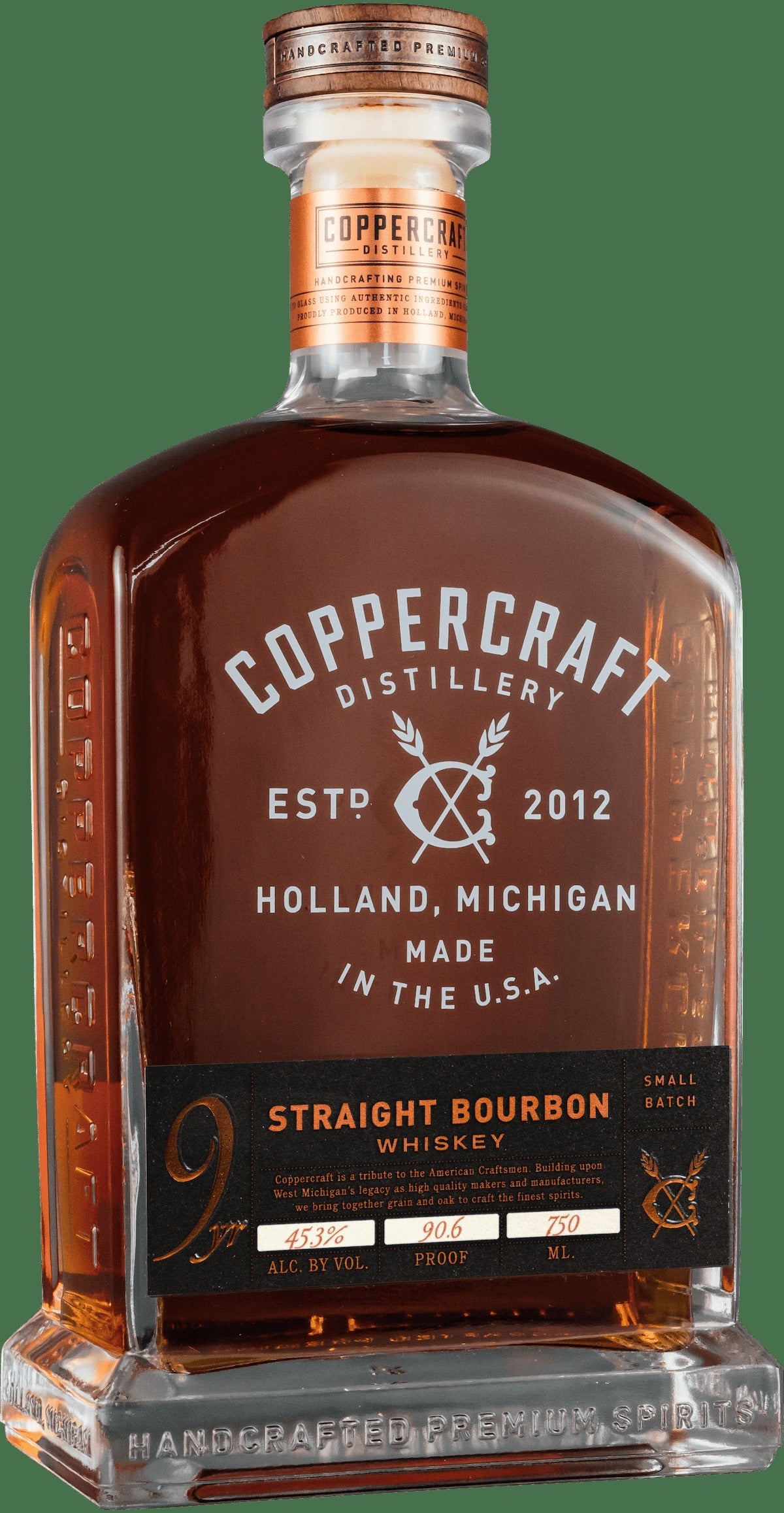 Copper Craft Distillery Straight Bourbon Whiskies (750ml)