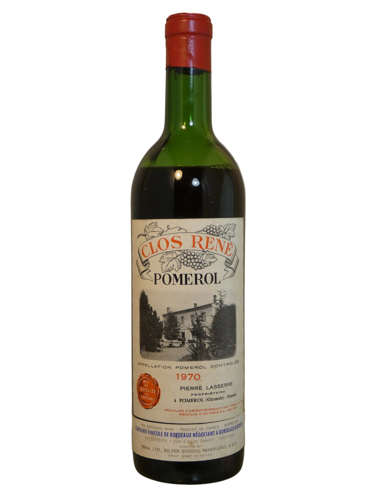 Clos Rene - 1970 (Mid-Shoulder) (750ml)
