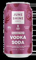 Juneshine Passion Fruit Vodka Soda (12oz Btl 4 Pk)