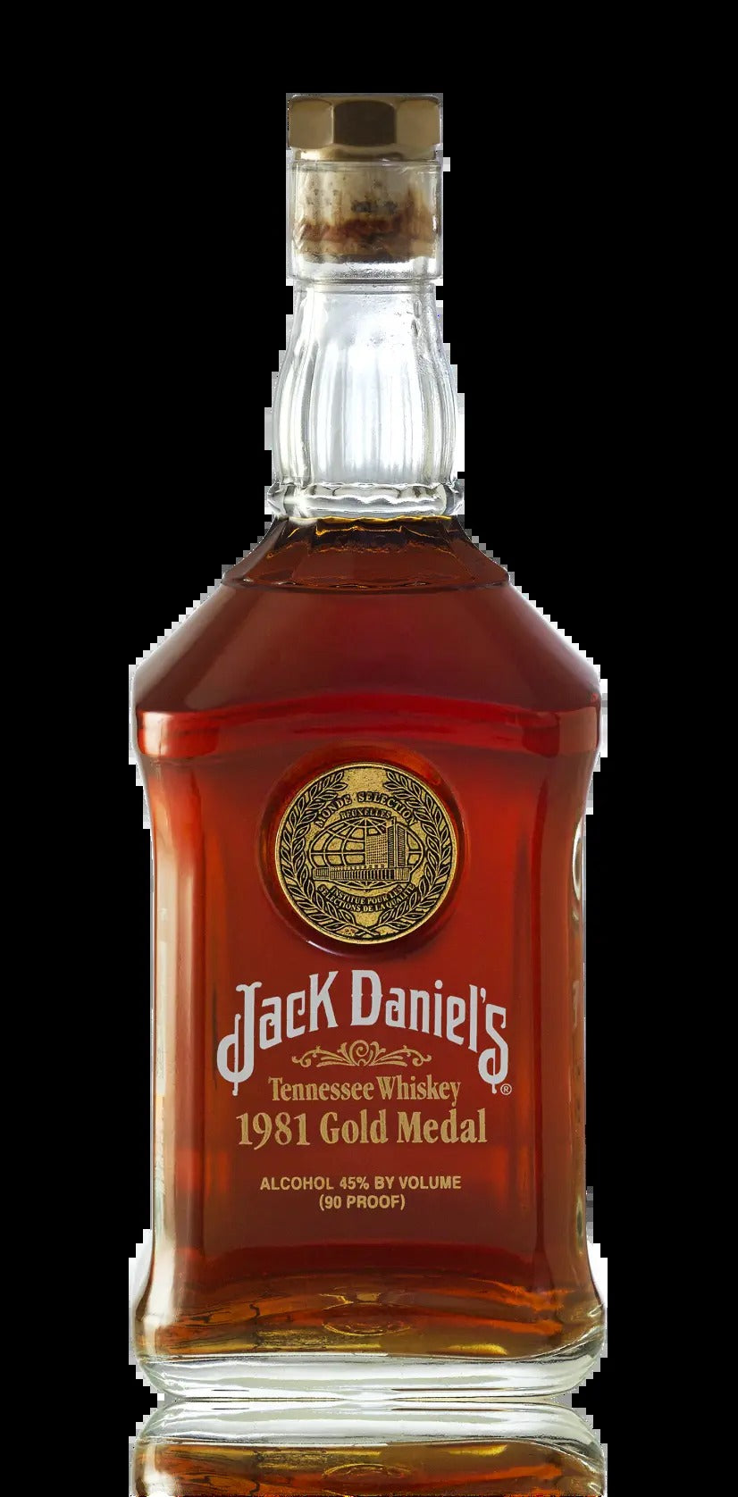 Jack Daniel's Gold Medal Series 1981 Bottle No. 7 with Box and Tag - 2006 Release (1L)