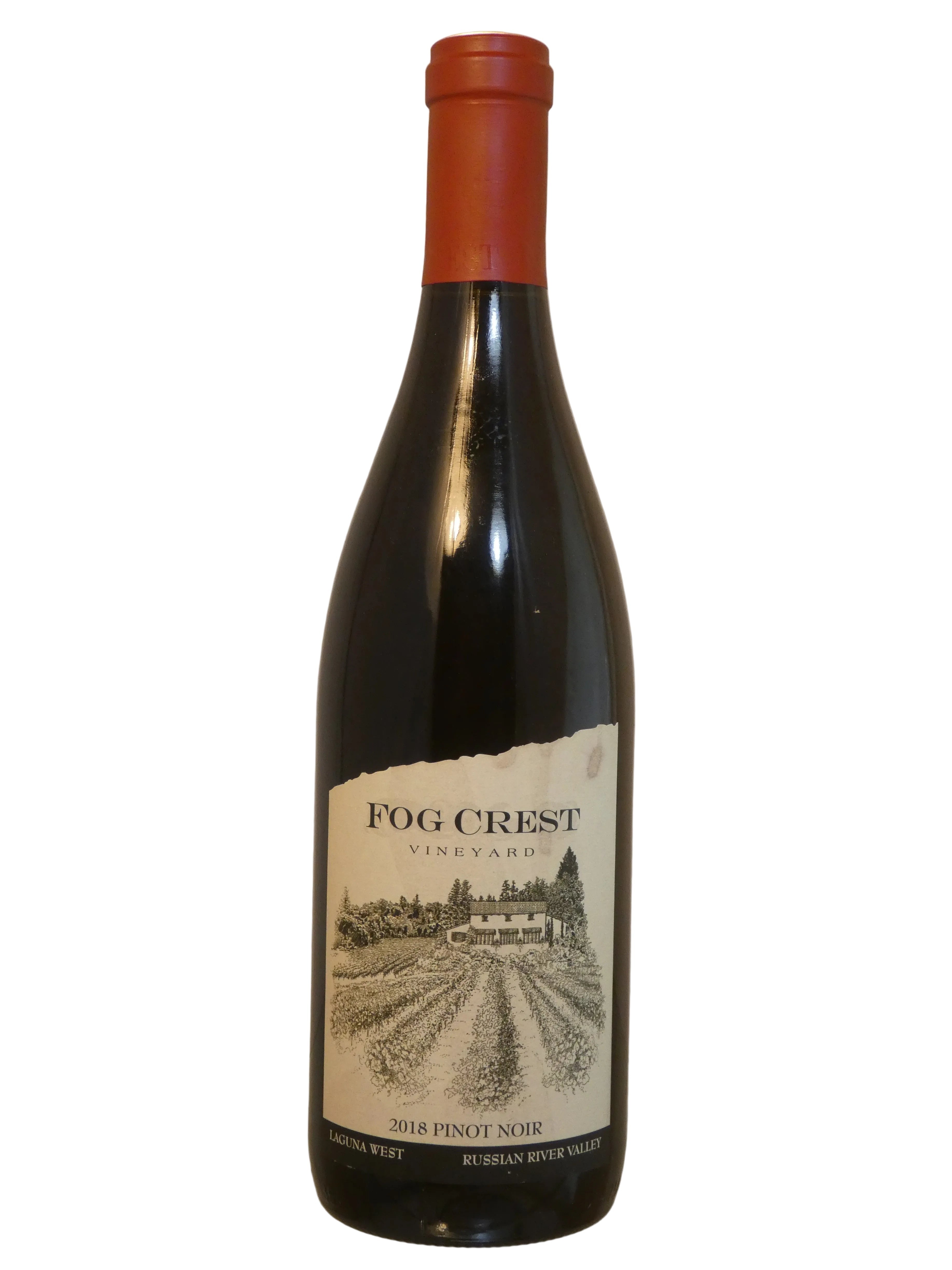 Fog Crest Vineyard Laguna West Pinot Noir - 2018 (750ml)