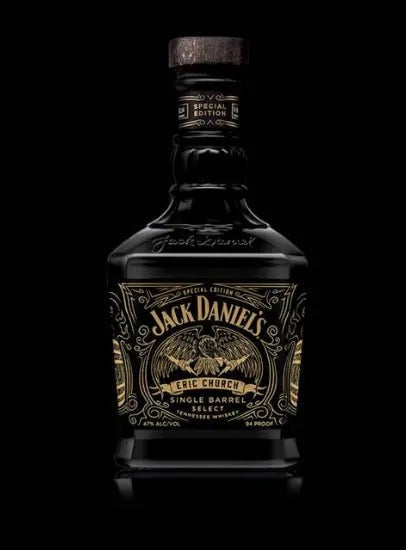 Jack Daniels Eric Church Single Barrel Select with Metal Hang Tag and Box - 2019 Release (750ml)