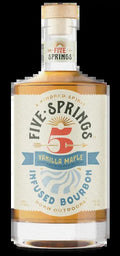 Five Springs Vanilla Maple Infused Bourbon Whiskey (750ml)