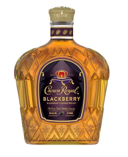 Crown Royal Limited Edition Blackberry Flavored Whisky (375ml)