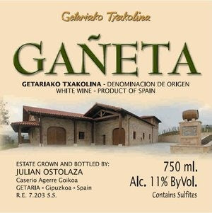 Ganeta Txakolina - 2024 (750ml)