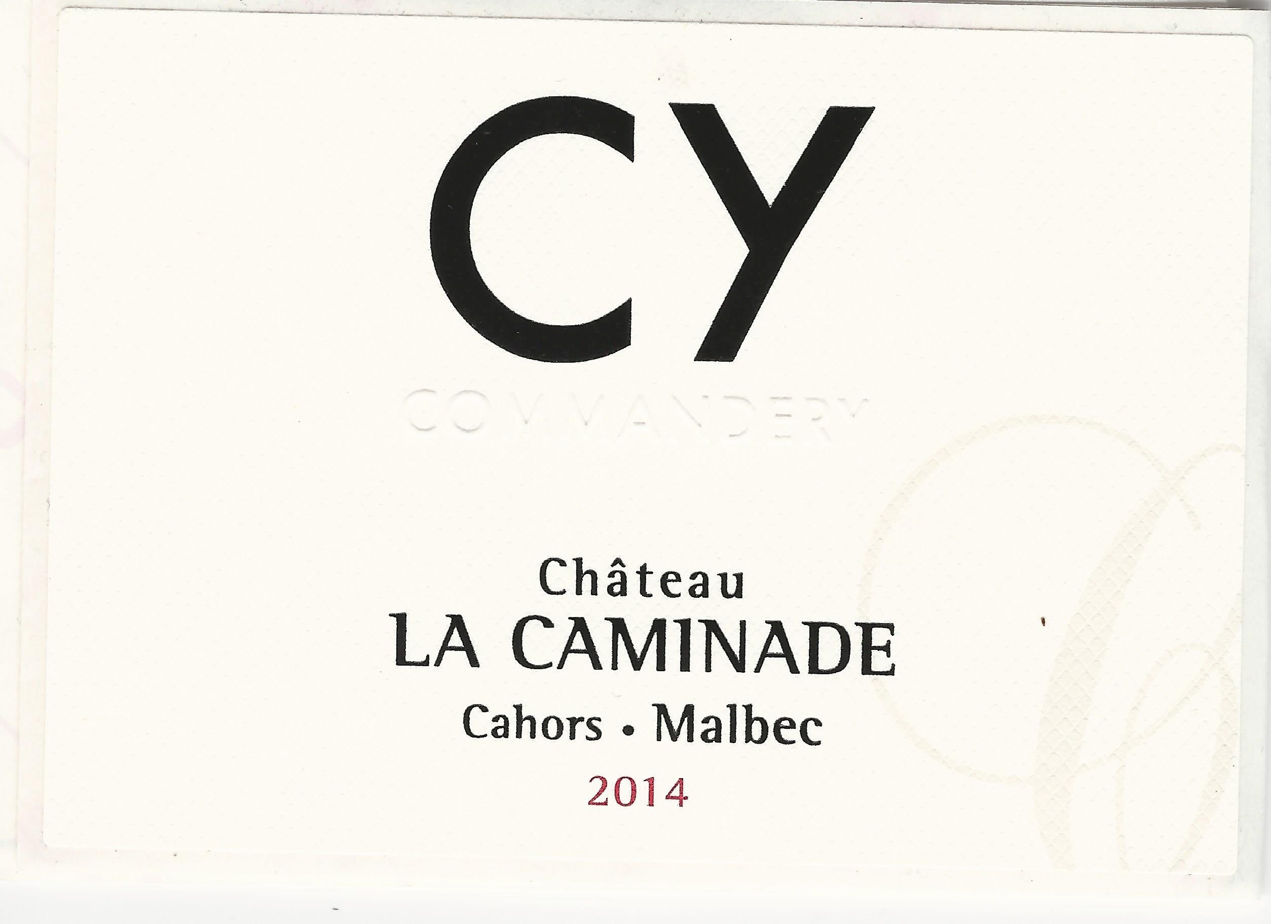 La Caminade Commandery CY Cahors Malbec - 2020 (750ml)