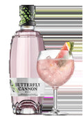 Butterfly Cannon Rosa Tequila (750ml)