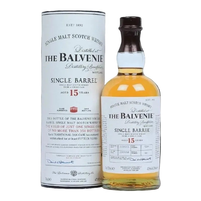 The Balvenie Single Barrel 15 Year Old Single Malt Scotch Whisky - 2010 bottling (750ml)