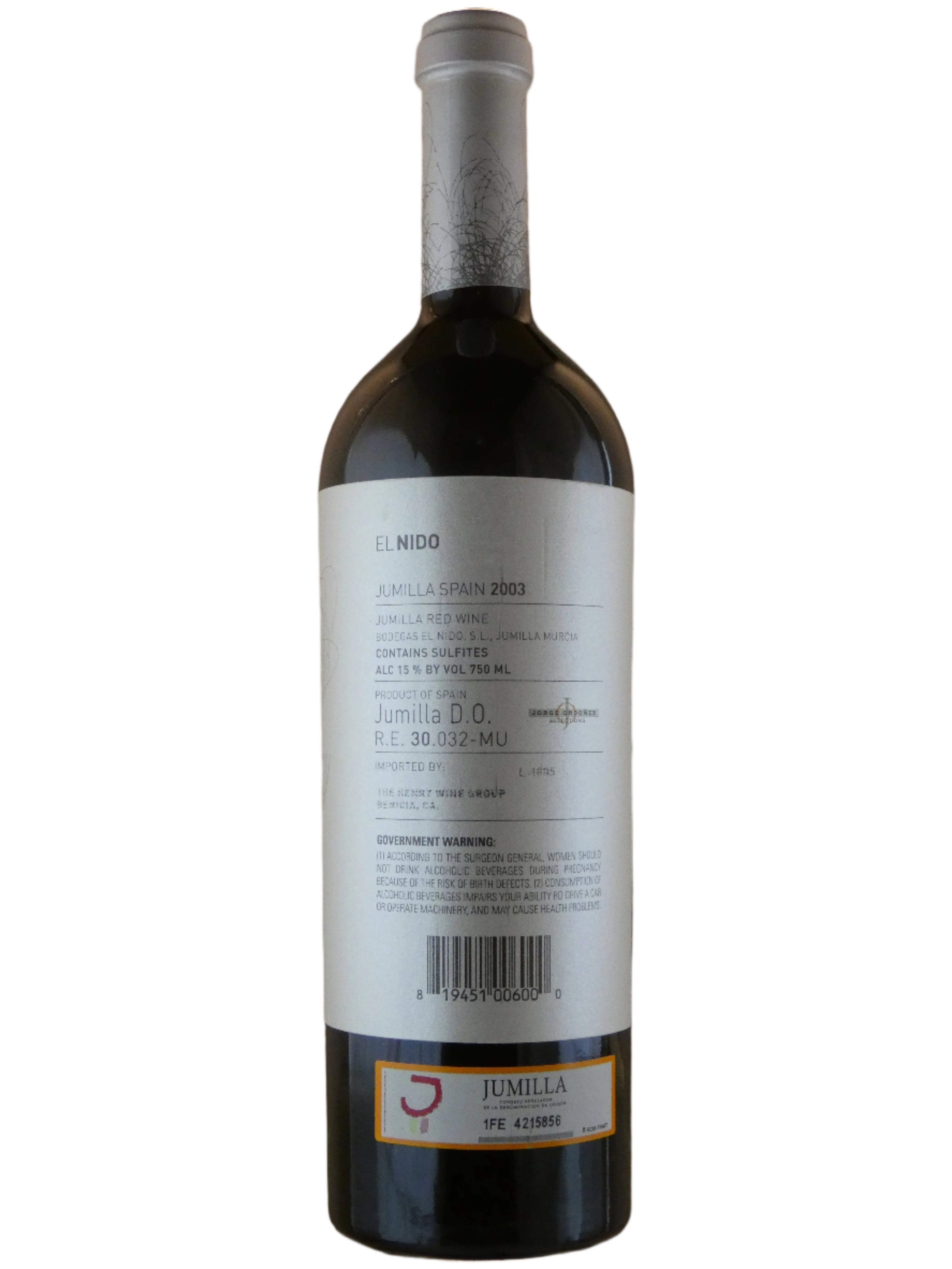 El Nido El Nido - 2003 (750ml)