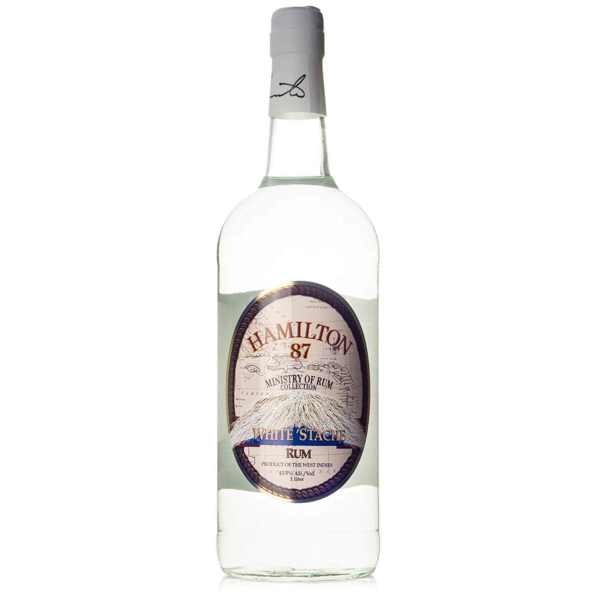 Hamilton White Stache West Indies Rum (1 L)