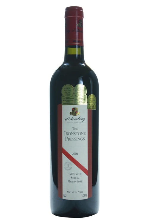 d'Arenberg Ironstone Pressings - 2001 (750ml)
