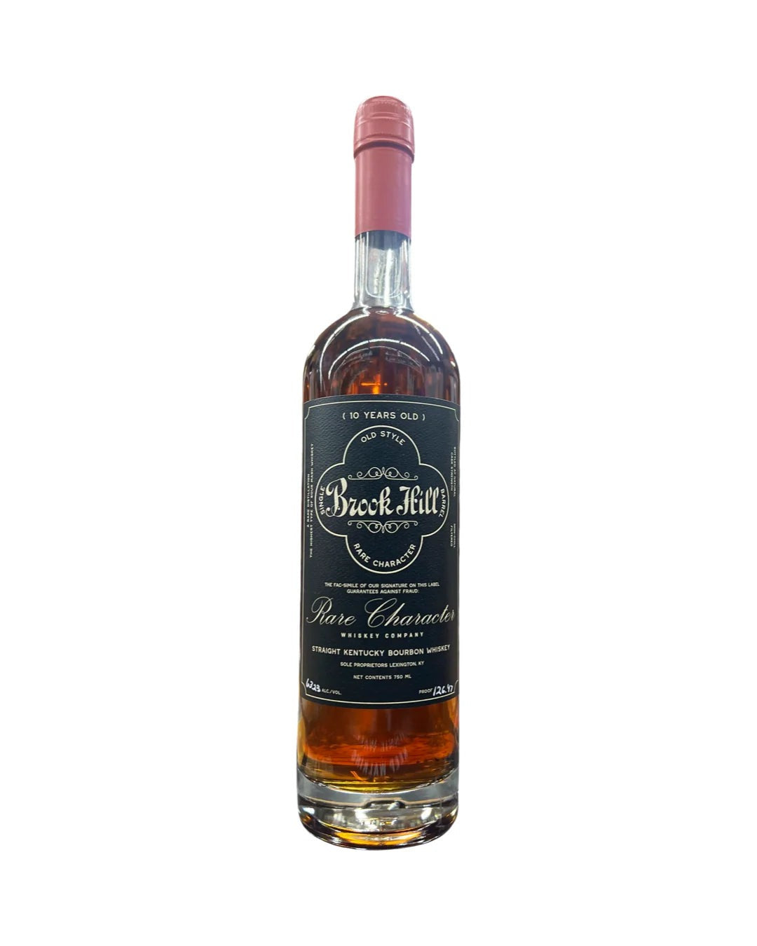 Brook Hill 8-Year Kentucky Straight Bourbon Color Teal and Eye (750ml)