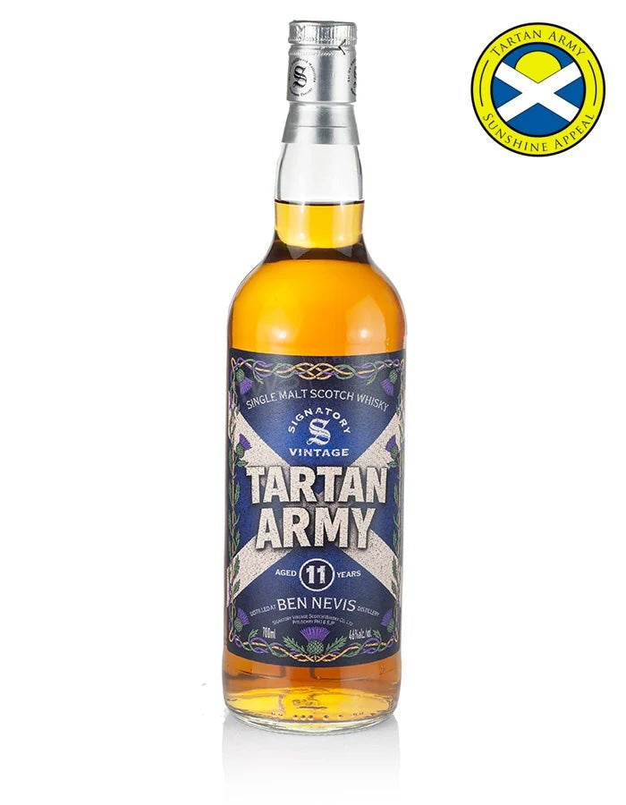 Ben Nevis 11 Year Old 'Tartan Army' Single Malt Scotch Whisky (700ml) - PRESALE