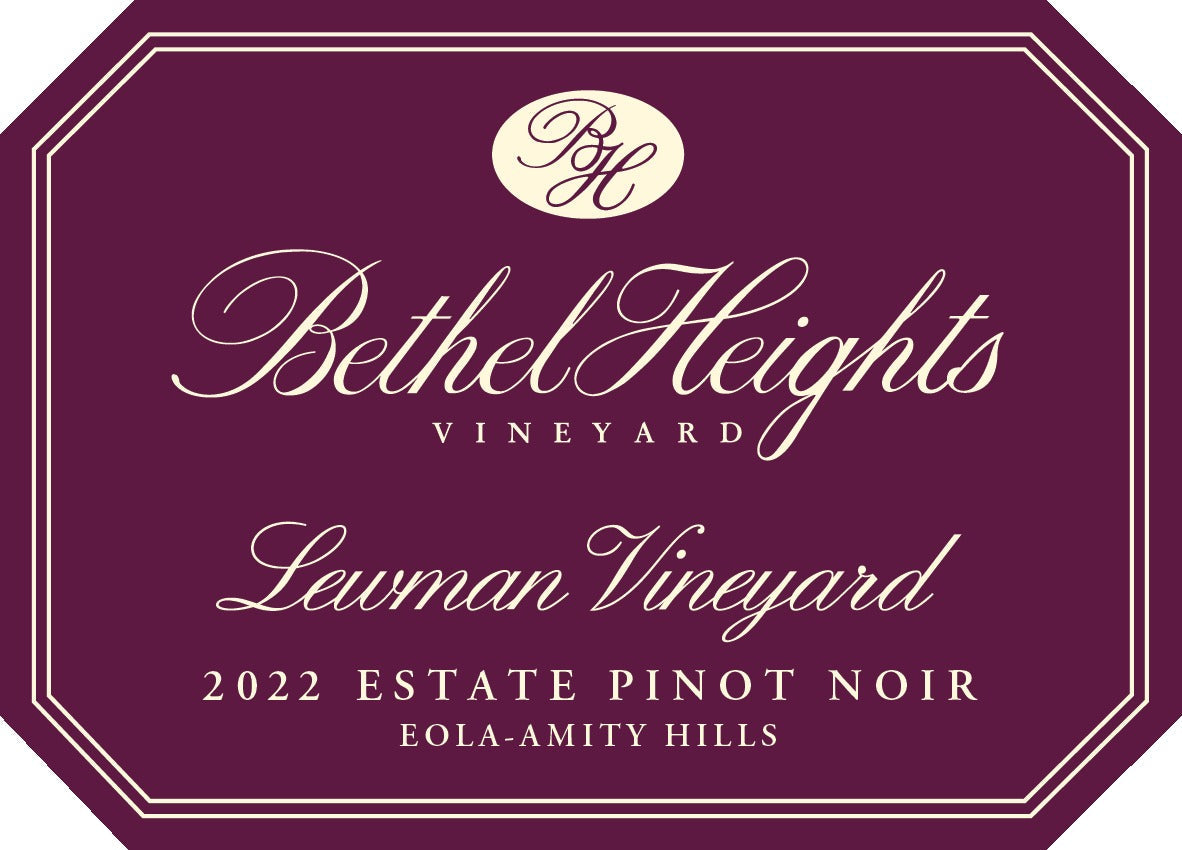 Bethel Heights Lewman Pinot Noir - 2022 (750ml)
