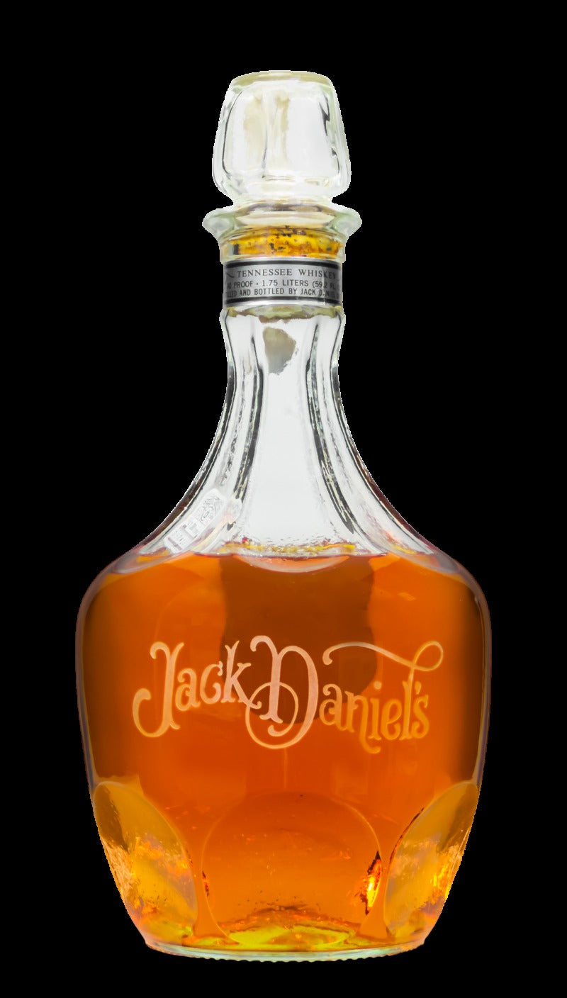 Jack Daniel's Belle of Lincoln Decanter with Tag & Certificate - 1979 Release - Low Fill (1.75L)