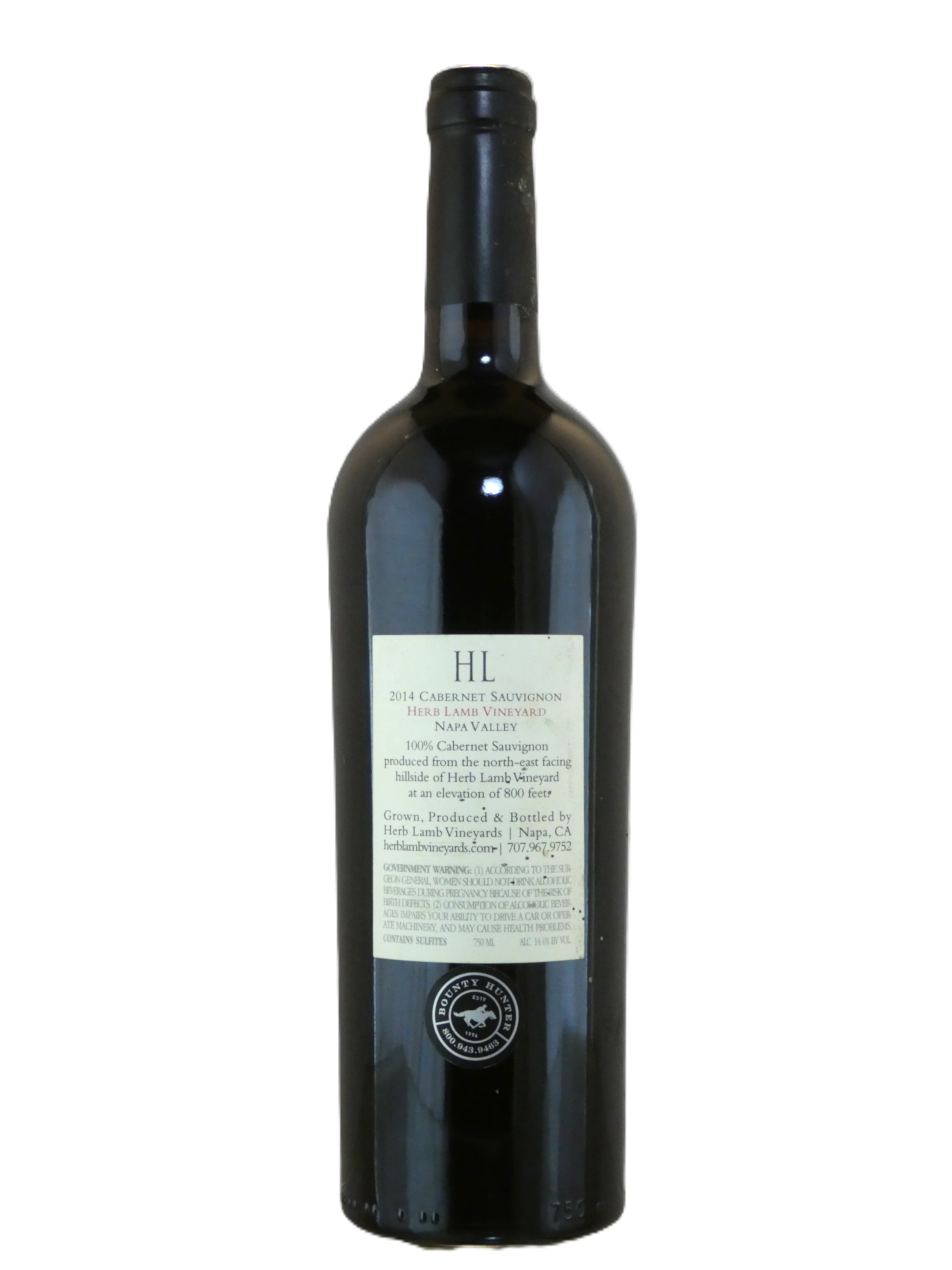 Herb Lamb Vineyard Cabernet Sauvignon - 2014 (750ml)